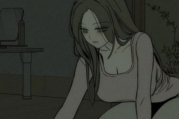 Lire le webtoon Pleure pour cette fleur (Tears on a Withered Flower) Chapitre 54 en français, Haesoo a le sentiment d'être vide