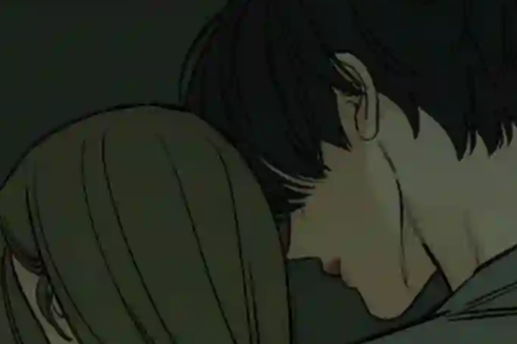 RAW Webtoon Pleure pour cette fleur (Tears on a Withered Flower) Chapitre 58 en français, Restez vraiment pour la nuit !